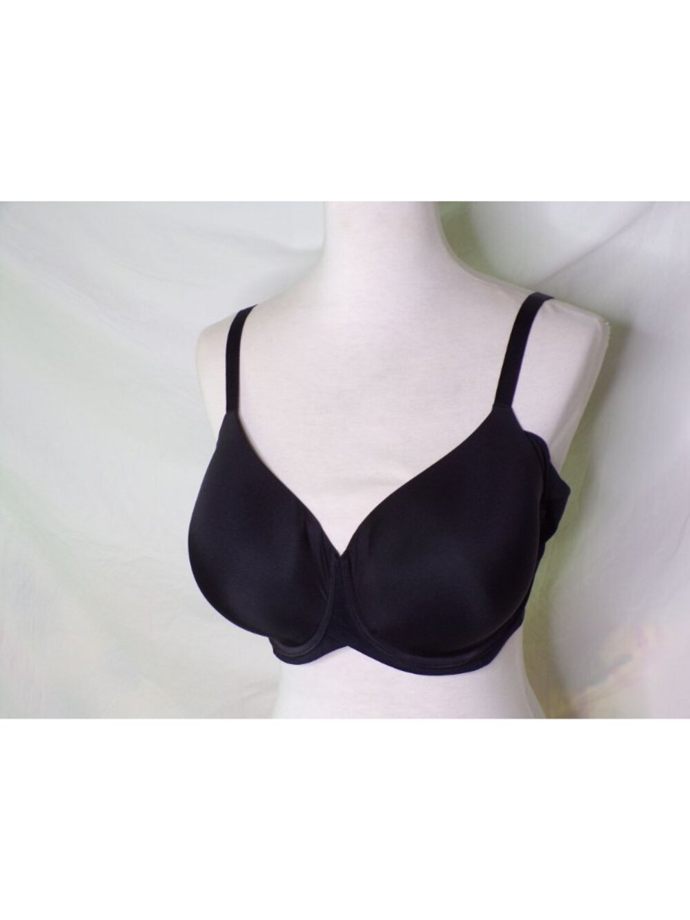 🆕WACOAL Ultimate Side Smoother Underwire T-Shirt Bra 40D Black #853281 - Picture 7 of 10